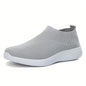 Pink Women Slip On Walking Shoes Lightweight EVA