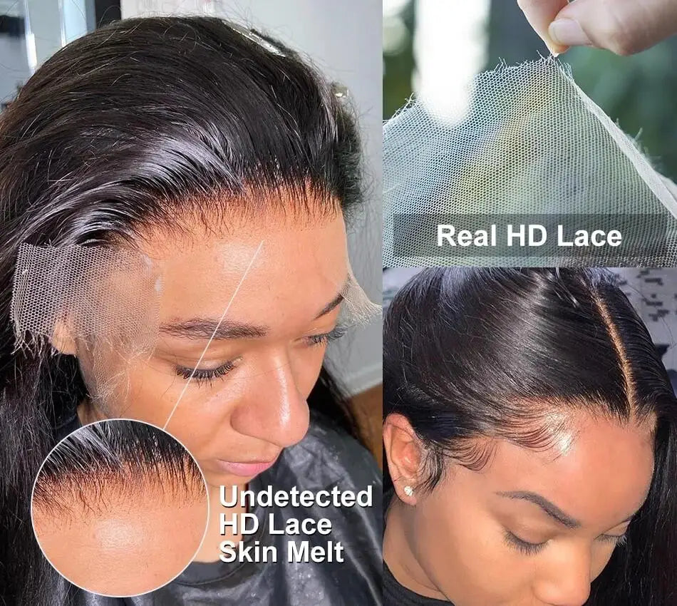Body Wave Lace Front Wig Human Hair 200 Density