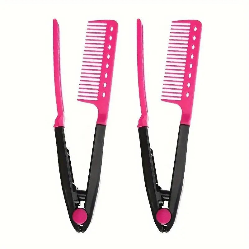 WANMEI Shaped Plastic Hair Detangling Comb