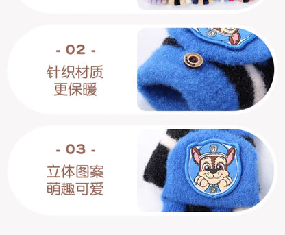 Paw Patrol Winter Gloves for Kids Unisex Polyester