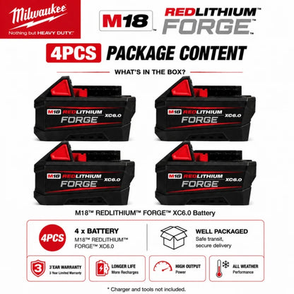 Milwaukee 12V 6.0Ah Rechargeable Battery for M12 Tools