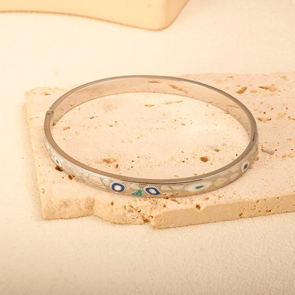 Classic Gold Plated Stainless Steel Cuff Bracelet