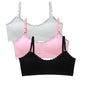 Girls Lace Training Bras Set Cotton Padded Daily Wear