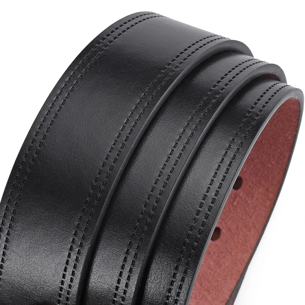 Men's Casual PU Leather Pin Buckle Belt Plus Size