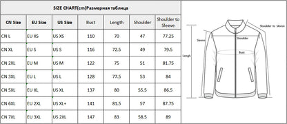 Men's Waterproof Fleece Ski Jacket Parka