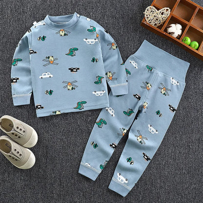 Children's Cotton Pajamas Set for Boys and Girls