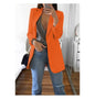 Slim Fit Polo Neck Cardigan Women's Coat