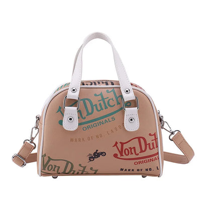 Large Capacity Crossbody Bag for Women Retro Design