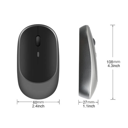 Wireless Rechargeable Bluetooth Mouse for Gaming