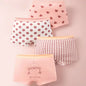 Summer Girl Cartoon Cotton Boyshorts Underwear Set