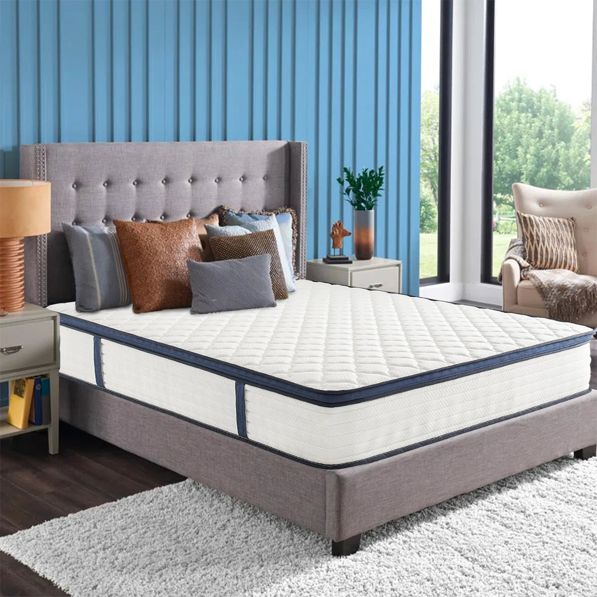 Queen Gel Memory Foam Hybrid Mattress