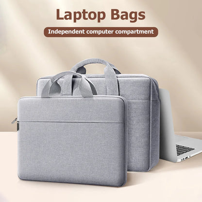 Suede Laptop Bag for 13.3 to 15.6 Inch Devices