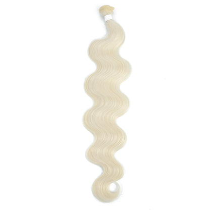 613 Piano Blonde Body Wave Hair Bundles Synthetic Extensions