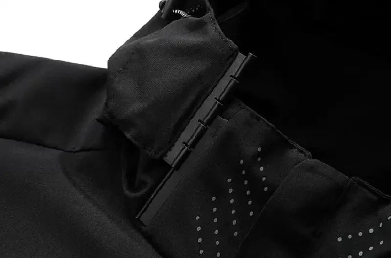 Men's Waterproof Windproof Hoodie Jacket for Outdoor Activities