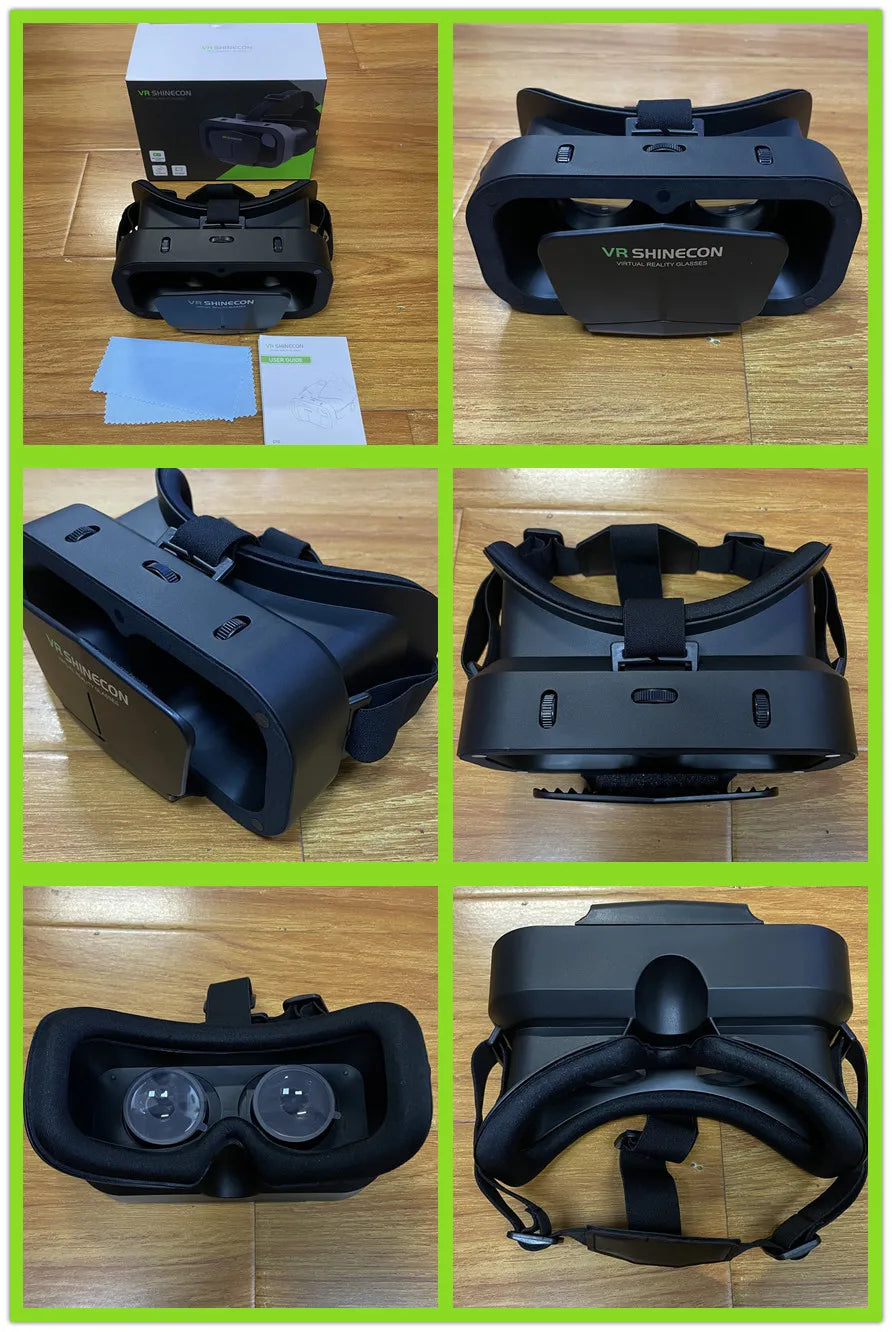 3D Virtual Reality Glasses Headset for Smartphones