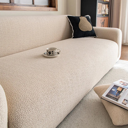 Adjustable Velvet Sofa Cover for L Shape Couch