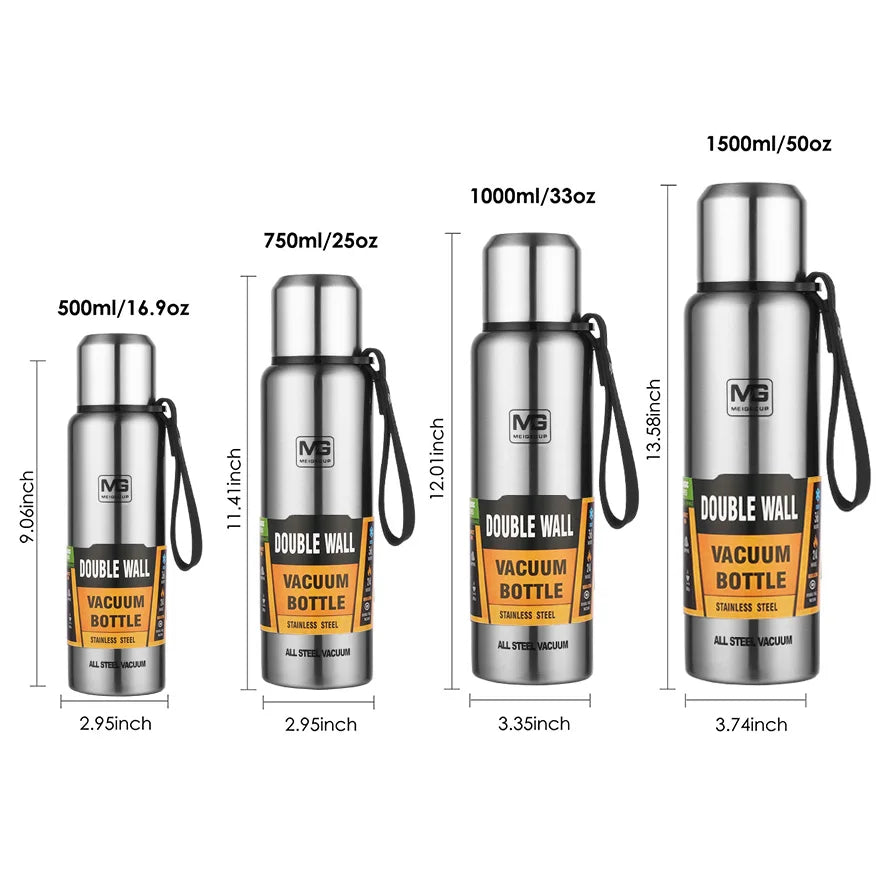 Large Capacity Stainless Steel Vacuum Flask Tumbler