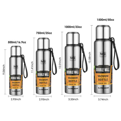 Large Capacity Stainless Steel Vacuum Flask Tumbler