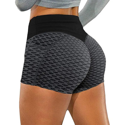 High Waist Seamless Fitness Shorts for Women