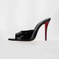 Shoes for Women New Pointed Open Toe Roman Sandals Metal Sexy Women's Shoes Outdoors Slippers 10.5 cm Sandalias Romanas Mujer