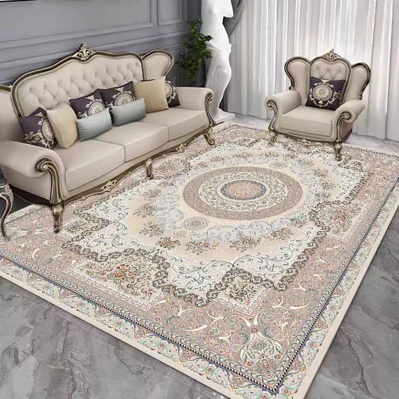 Vikama Persian Carpet Non-Slip Mat Velvet Rug