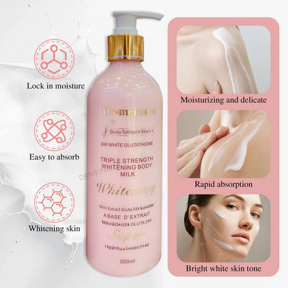 24K Gold Glutathione Body Lotion