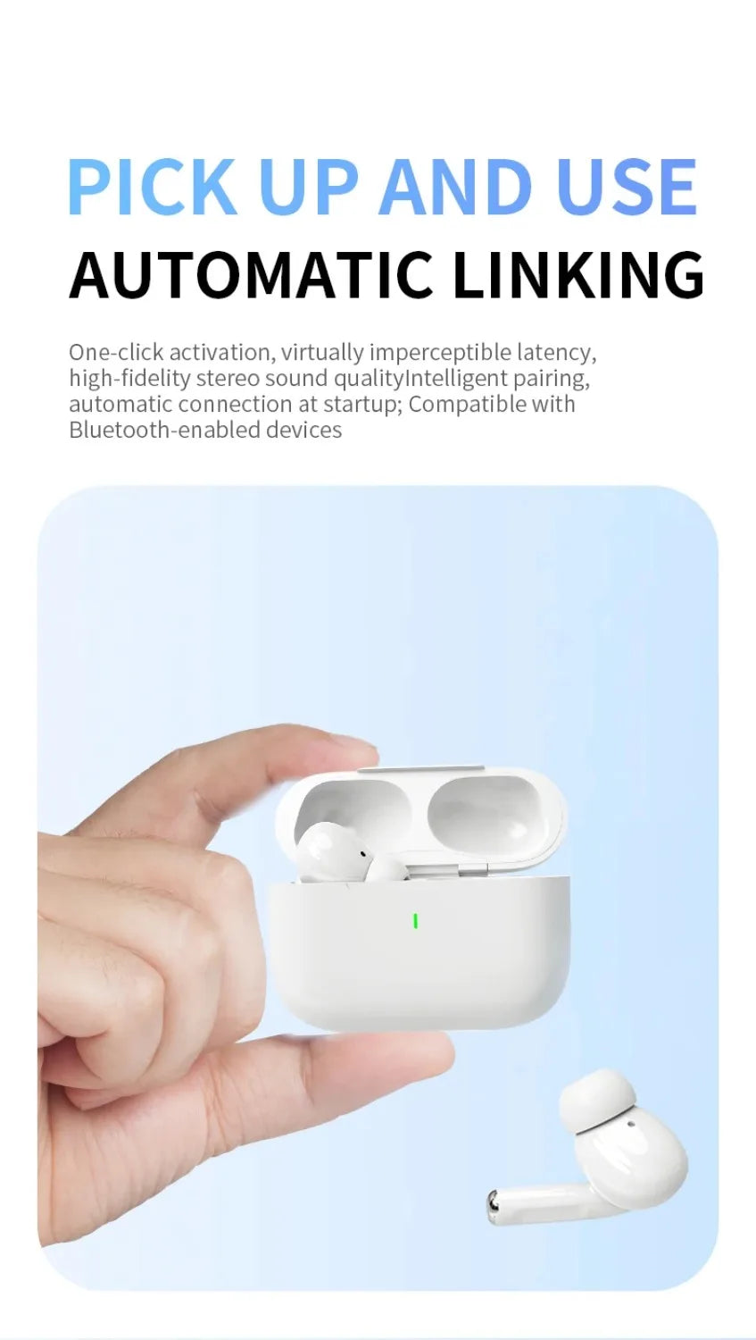 Air Pro Wireless Bluetooth Earphones TWS Headset Waterproof