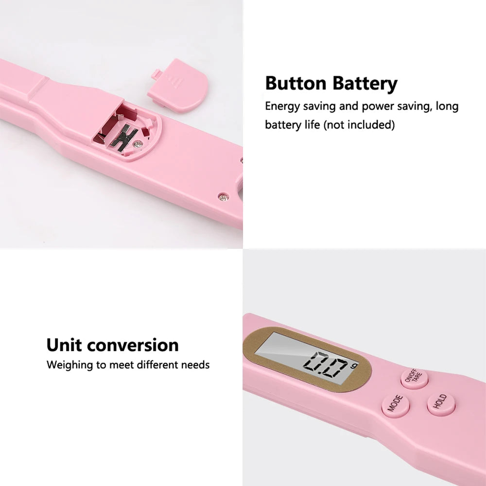 Mini Spoon Scale Digital Kitchen Scale 0.1-500g