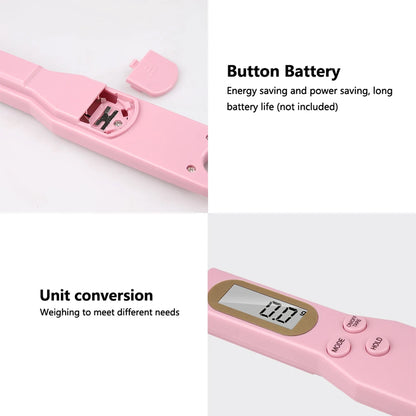 Mini Spoon Scale Digital Kitchen Scale 0.1-500g