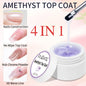 Clear 3D No Wipe Sculpture Gel Nail Polish 15ML