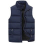 Men's Waterproof Sleeveless Vest Jacket for Winter