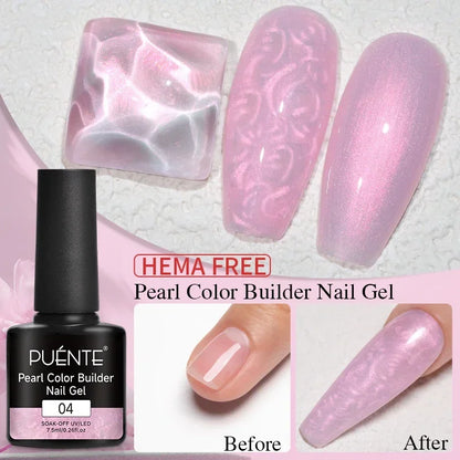 Clear 3D No Wipe Sculpture Gel Nail Polish 15ML