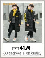 Children's Hooded Parka Down Jacket with Dinosaur Design