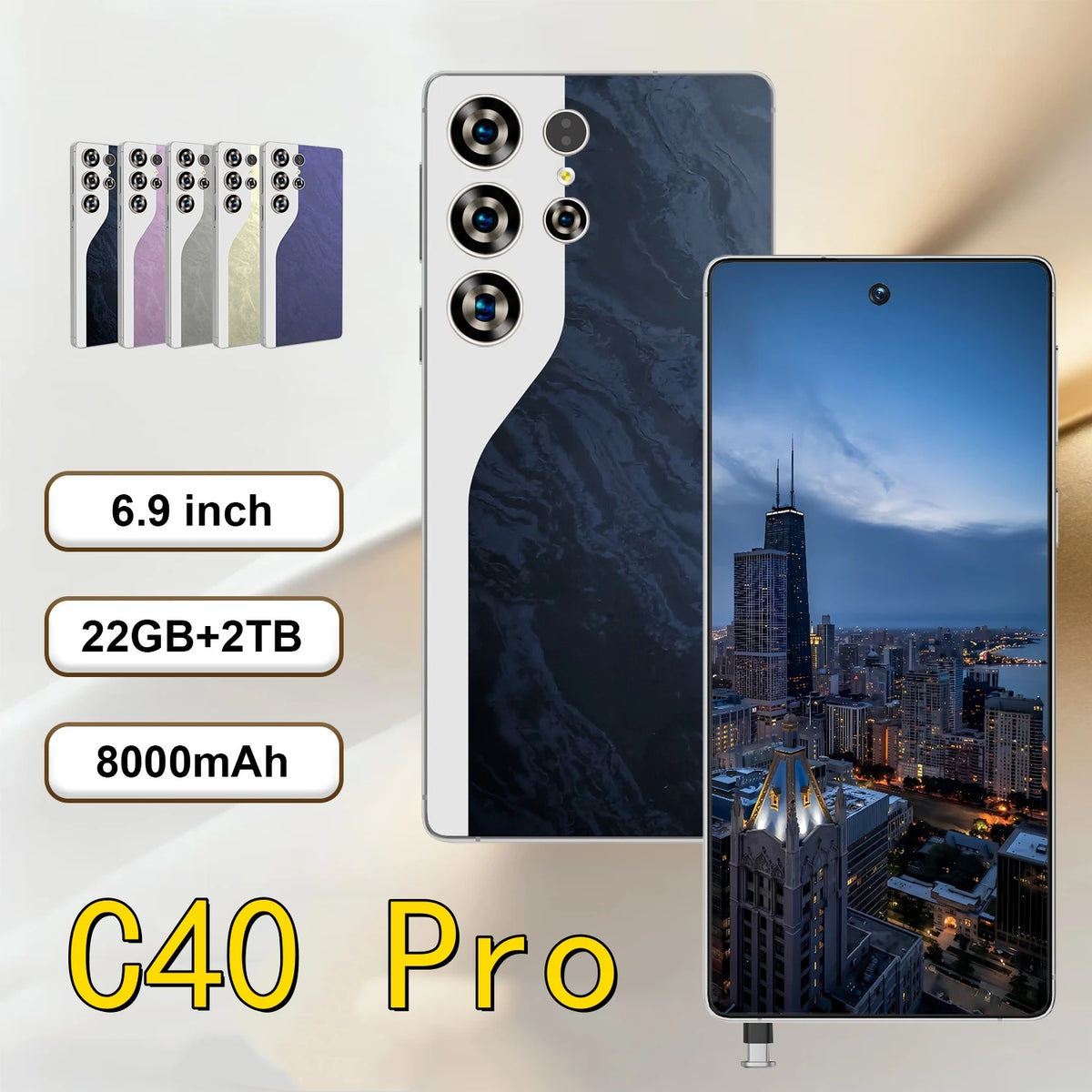 C40 Pro Intelligent 4G 5G Dual Card System