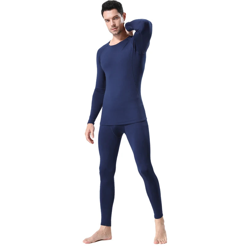 Men's Thermal Fleece Leggings Compression Pants 3XL