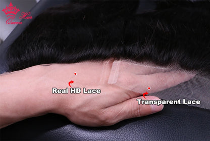 Queen Hair HD Lace Closure Frontal Virgin Human Hair