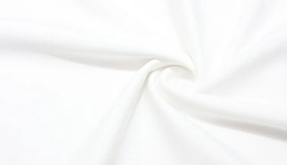 Ahagaga Solid Turtleneck Sheath Dress for Women White