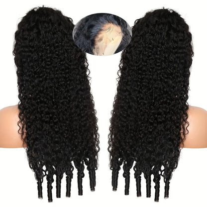 13x6 Lace Frontal Wig Burmese Curly Human Hair