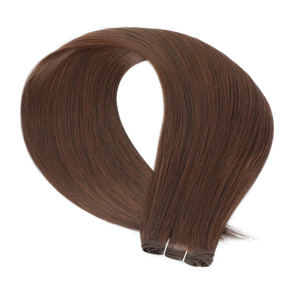 Bone Straight Synthetic Hair Bundles Yaki Weaving