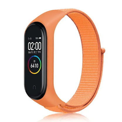 Nylon Adjustable Watchband for Xiaomi Mi Band 3 4 5 6 7