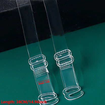 Adjustable Invisible Clear Bra Straps for Women