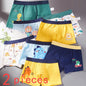 Boys Cotton Cartoon Print Boxer Briefs