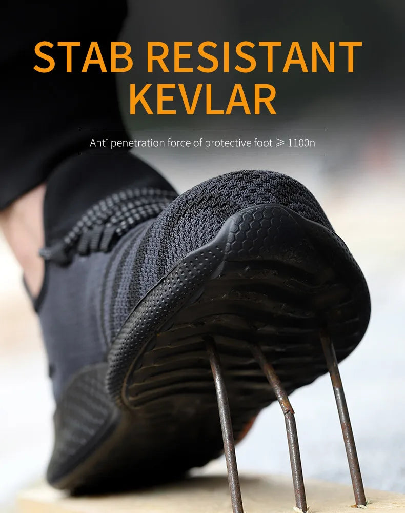 Men's Lightweight Anti-Puncture Safety Boots