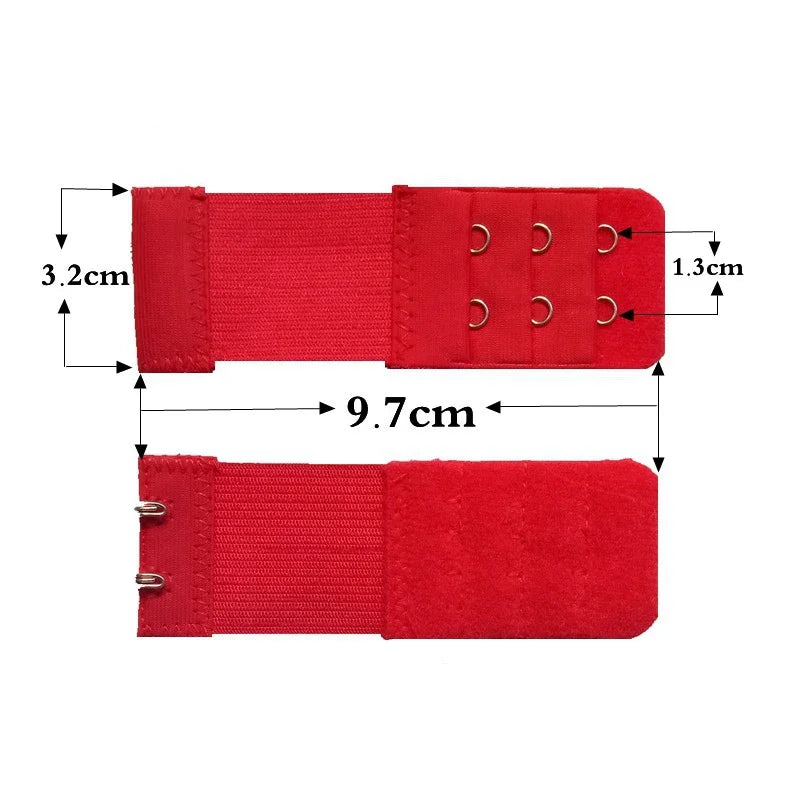 Bra Extender for Women's Adjustable Cotton Strap Natural Color