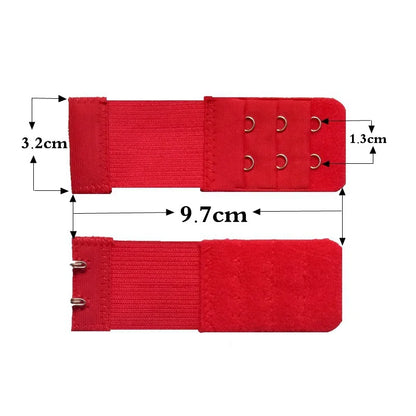 Bra Extender for Women's Adjustable Cotton Strap Natural Color