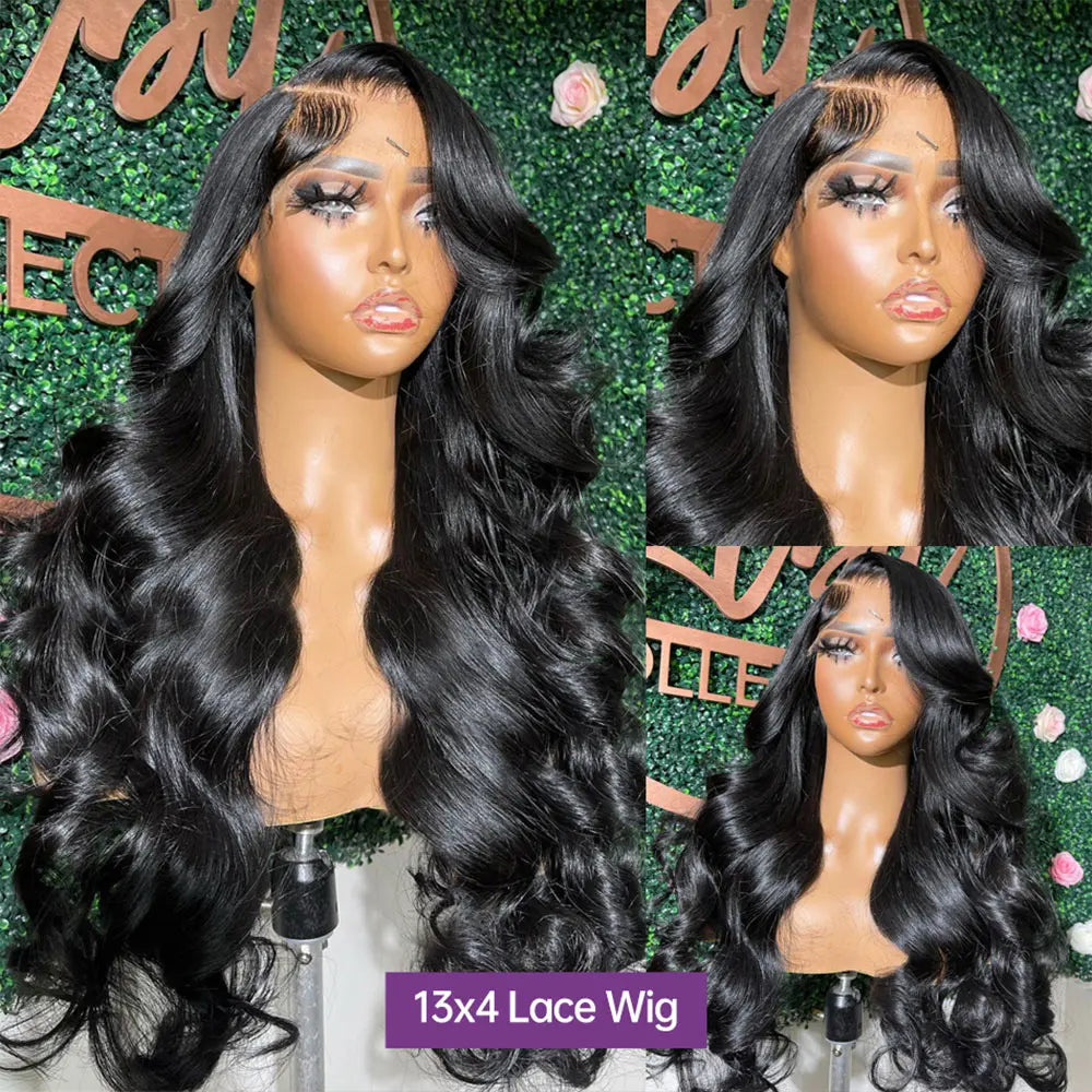 Body Wave 13x6 HD Transparent Lace Frontal Wig