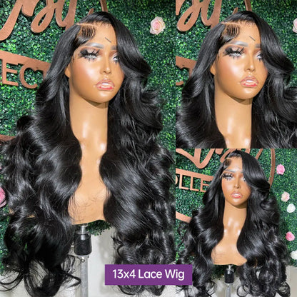 Body Wave 13x6 HD Transparent Lace Frontal Wig