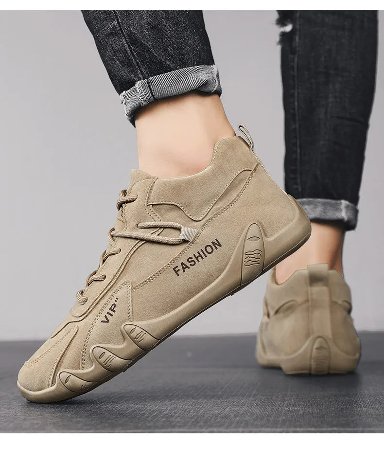 Men's Casual Hiking Shoes with Anti-Slip Comfort