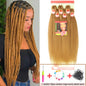 26 Inch Pre Stretched Blonde Ombre Braiding Hair