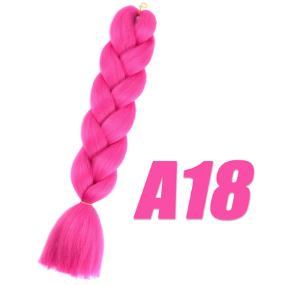 Synthetic Kanekalon Pre Stretched Curly Jumbo Braids
